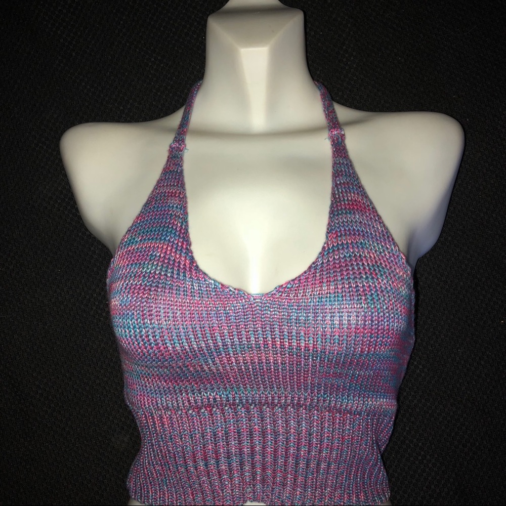 Knitted Halter Top
